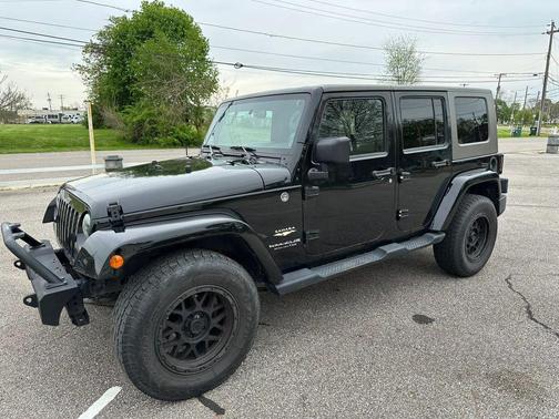 Black 2008 Jeep Wrangler Unlimited Sahara