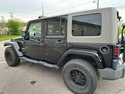 Black 2008 Jeep Wrangler Unlimited Sahara