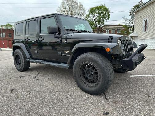 Black 2008 Jeep Wrangler Unlimited Sahara