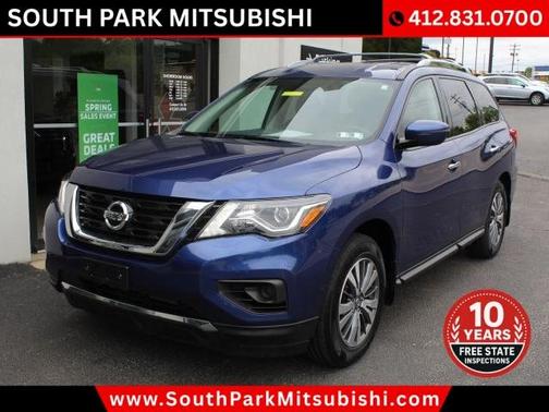 Caspian Blue 2020 Nissan Pathfinder S