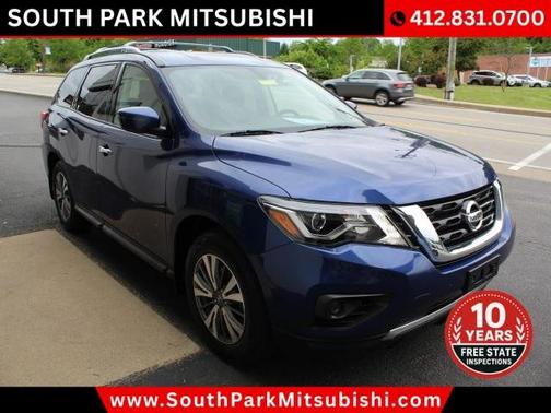 Caspian Blue 2020 Nissan Pathfinder S
