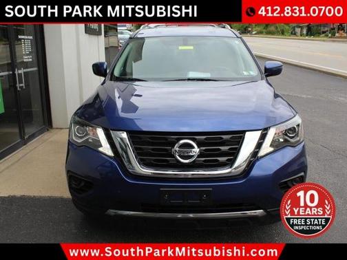 Caspian Blue 2020 Nissan Pathfinder S