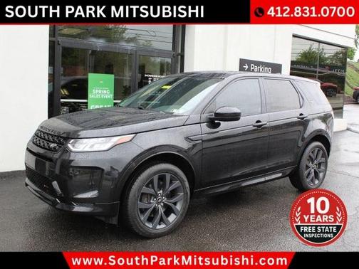 Santorini Black 2023 Land Rover Discovery Sport S R-Dynamic