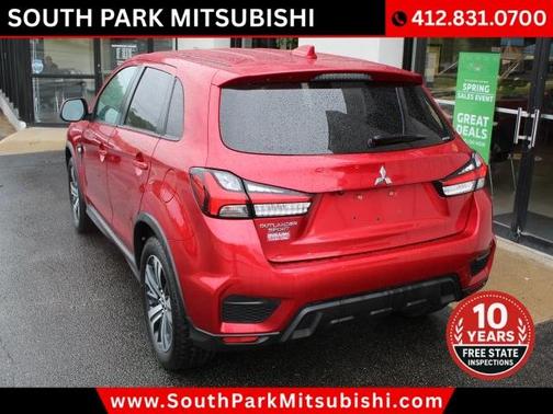 Red 2020 Mitsubishi Outlander Sport ES