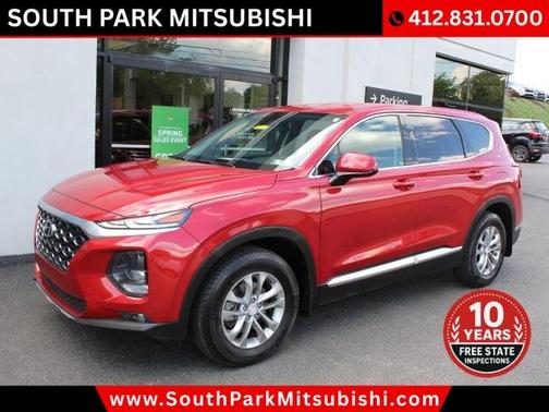 Red 2020 Hyundai SANTA FE 2.4 SEL