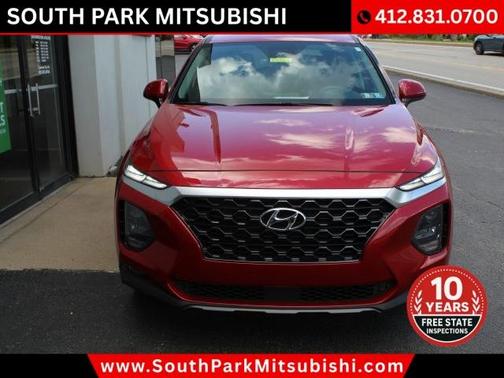 Red 2020 Hyundai SANTA FE 2.4 SEL