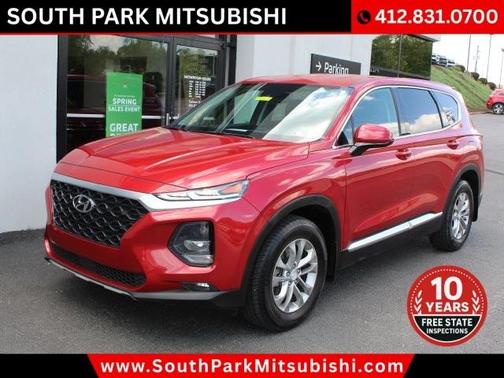 Red 2020 Hyundai SANTA FE 2.4 SEL