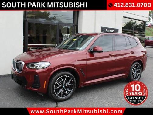 Maroon 2024 BMW X3 xDrive30i