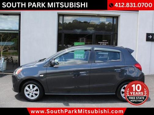 Gray 2014 Mitsubishi Mirage ES