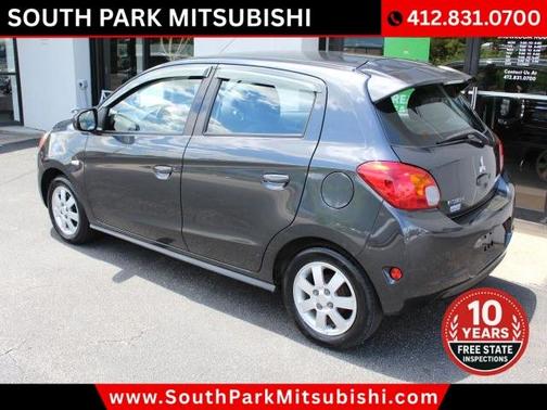Gray 2014 Mitsubishi Mirage ES
