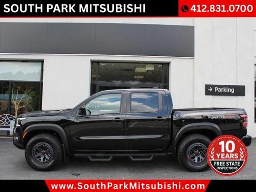 Black 2025 Nissan Frontier PRO-4X