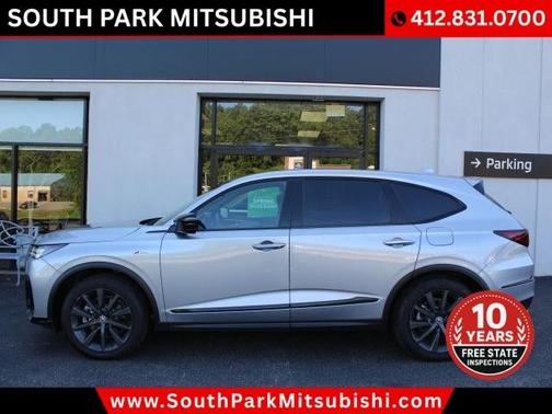 Gray 2025 Acura MDX A-Spec