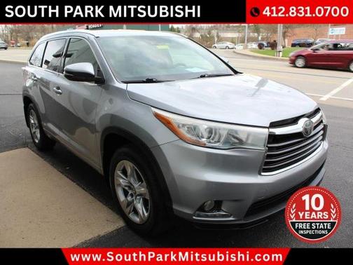 Silver 2016 Toyota Highlander Limited