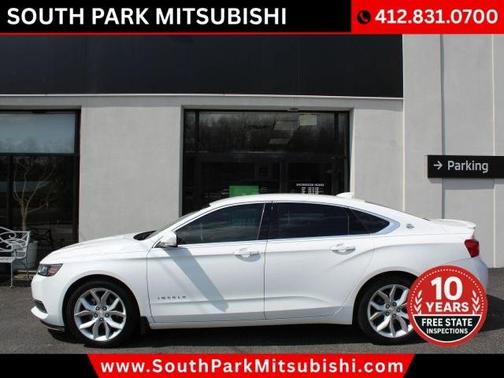White 2016 Chevrolet Impala 2LT