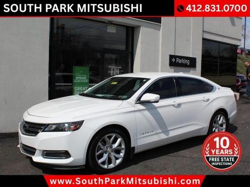White 2016 Chevrolet Impala 2LT