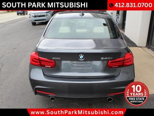 Sterling Gray Metallic 2016 BMW 340 i xDrive