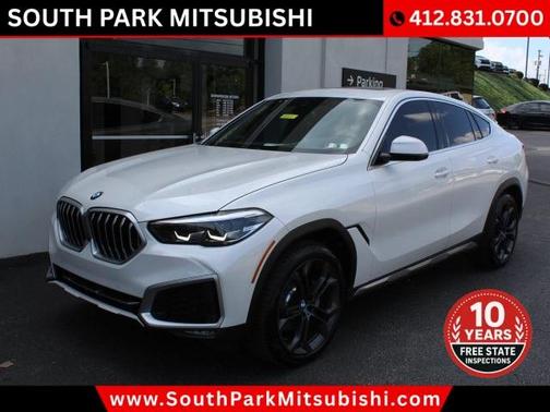 White 2020 BMW X6 xDrive40i