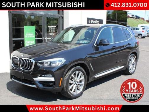 Black 2019 BMW X3 xDrive30i