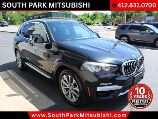 Black 2019 BMW X3 xDrive30i