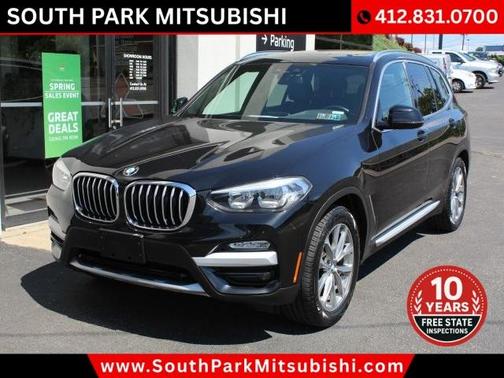 Black 2019 BMW X3 xDrive30i