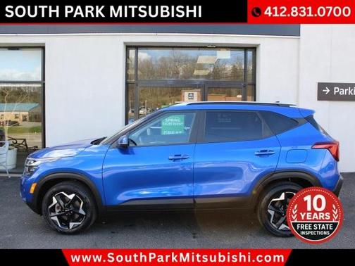 Neptune Blue 2025 Kia Seltos S