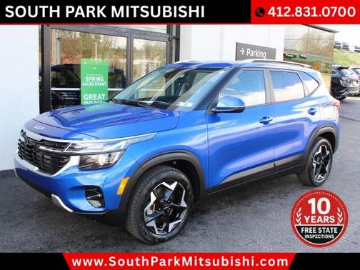 Neptune Blue 2025 Kia Seltos S