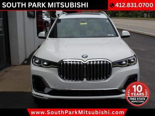 White 2021 BMW X7 xDrive40i