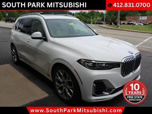 White 2021 BMW X7 xDrive40i