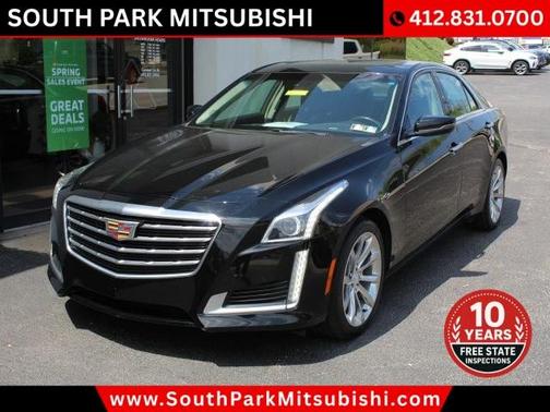 Black 2017 Cadillac CTS 2.0L Turbo Luxury