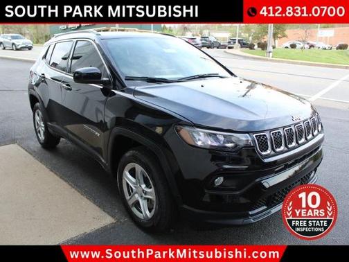 Black 2024 Jeep Compass Latitude