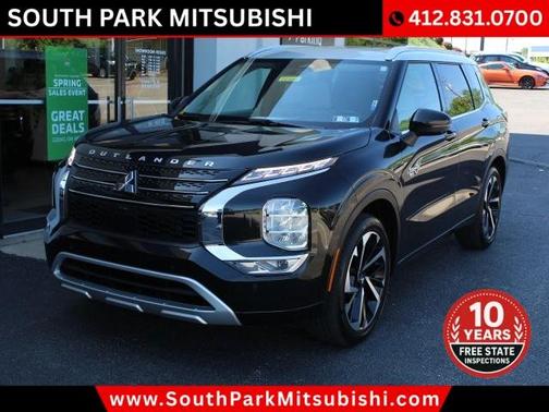 Black 2025 Mitsubishi Outlander PHEV SEL
