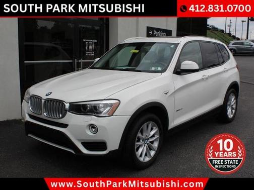 White 2017 BMW X3 xDrive28i