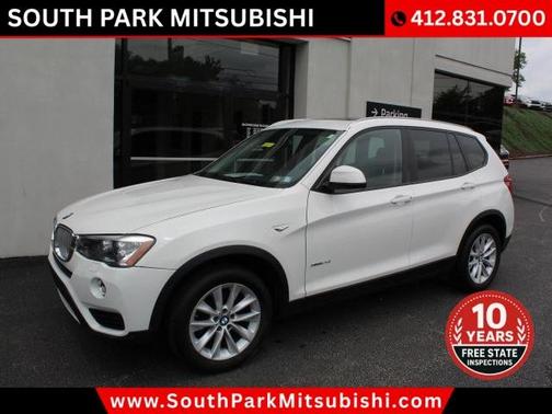 White 2017 BMW X3 xDrive28i