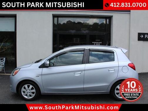 Silver 2015 Mitsubishi Mirage ES