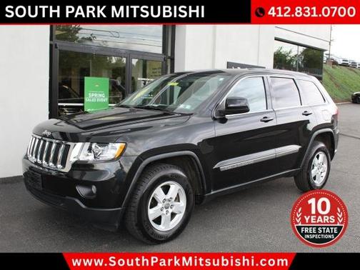 Black 2012 Jeep Grand Cherokee Laredo