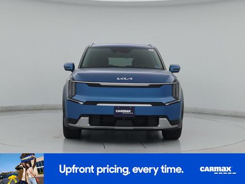 Blue 2024 Kia EV9 Land
