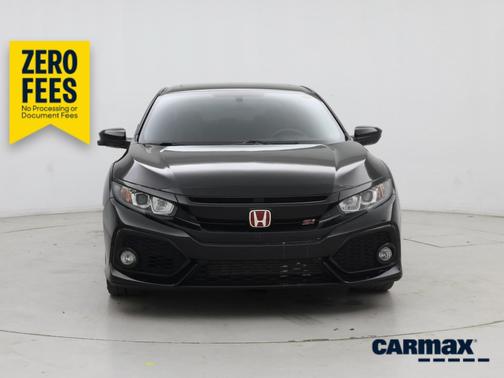 Black 2017 Honda Civic SI