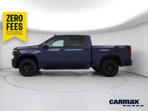 Blue 2020 Chevrolet Silverado 1500 LT Trail Boss