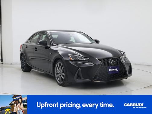 Black 2020 Lexus IS 300 F-Sport