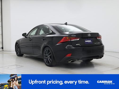 Black 2020 Lexus IS 300 F-Sport