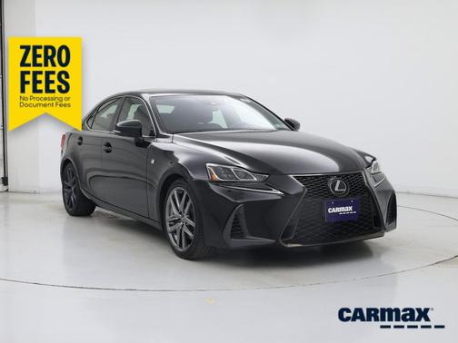 Black 2020 Lexus IS 300 F-Sport