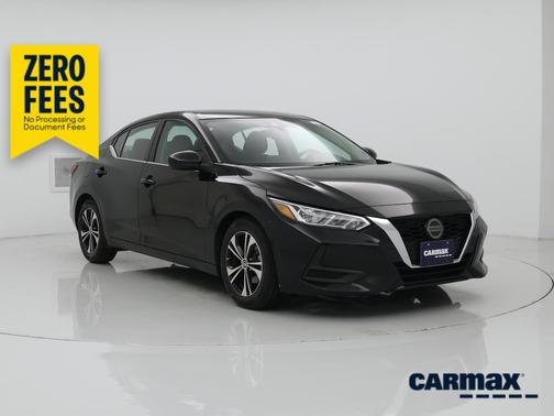 Black 2023 Nissan Sentra SV