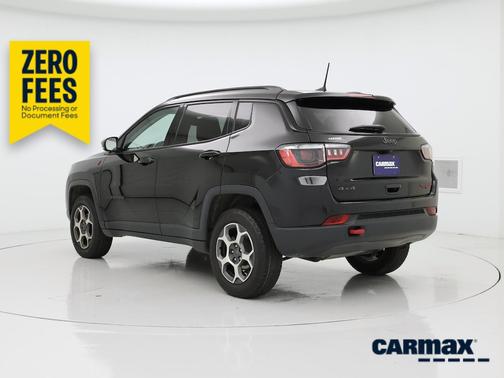 Black 2022 Jeep Compass Trailhawk