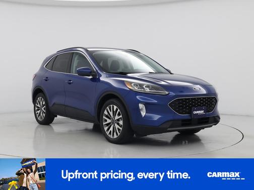 Blue 2022 Ford Escape Titanium
