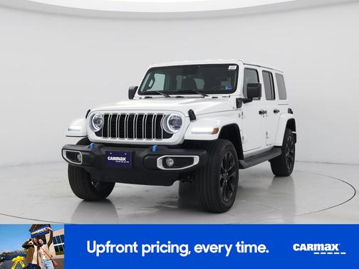 White 2024 Jeep Wrangler 4xe Sahara