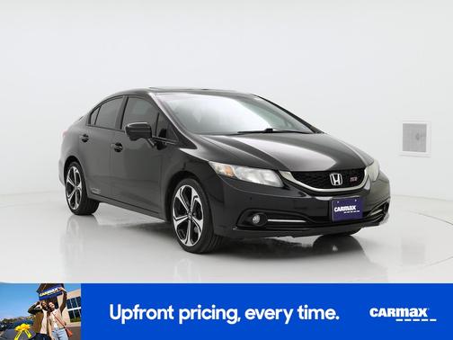 Black 2015 Honda Civic SI