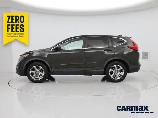 Green 2017 Honda CR-V EX-L