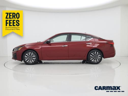 Red 2025 Nissan Altima SV