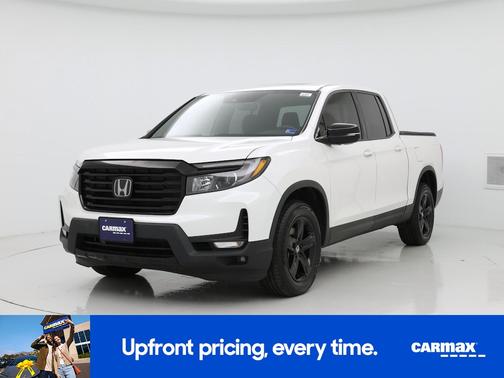 White 2022 Honda Ridgeline Black Edition