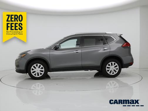 Gray 2017 Nissan Rogue S